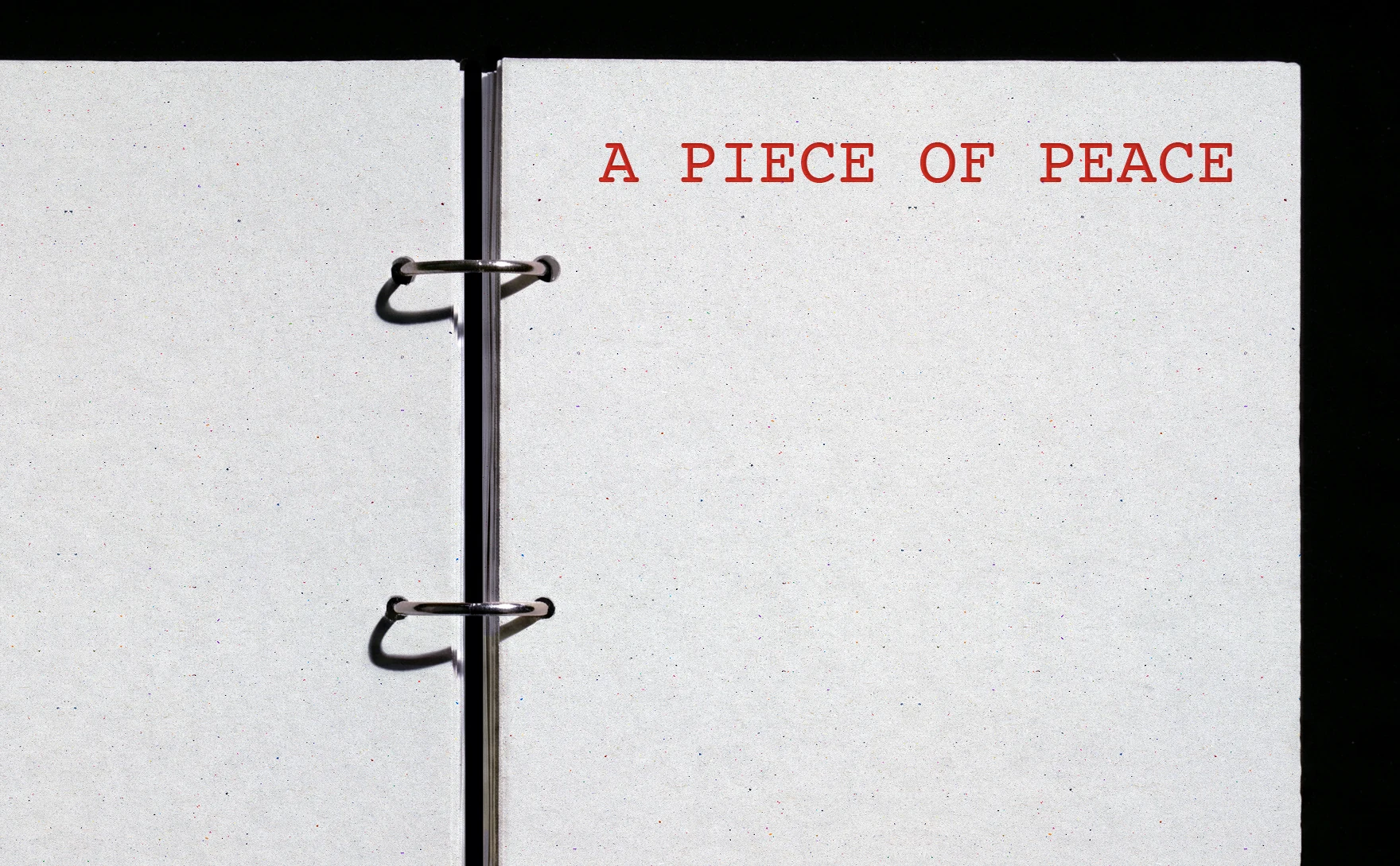 A Piece of Peace project cover